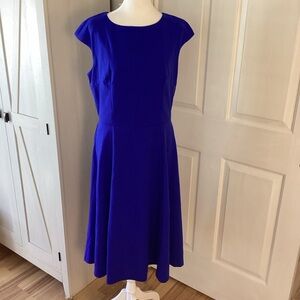 Dress Tells Cobalt Blue Dress | Elegant & Timeless Silhouette Sz L